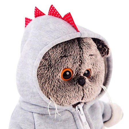 Soft toy "Basik" in a sweatshirt Drafonchik, 22 cm-2