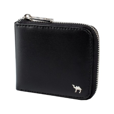 Male purse at Camel Premium zipper, black color