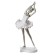 Polystone souvenir "Elegant ballerina in a white pack" 24 cm
