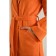 Women's bathrobe, shalka+kant, size 44, tangerine, waffle
