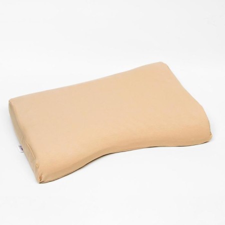 Orthopedic pillow NT PS-07 "Massage", for adults, with a memory effect and a recess under the shoulder, 55x36 cm, rollers 10/7 cm-9