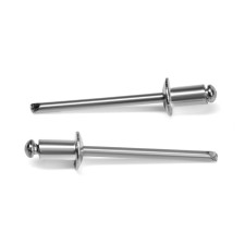 Rolls of the tundra krep, exhaust, aluminum-old, 4x8 mm, unpainted, 1000 pcs