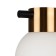 Wall lamp (sconces) Gatsby, 1xg9, brass color