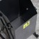Street urn "square on bent legs" 22 l, gray, tank 0.5 mm, 50 x 33 x 33 cm