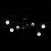 Ceiling Ceiling ST LUCE. SL1507.422.06. Albero. 6x5 watts, G9, 4000k, 163.5x20x75 cm, black color