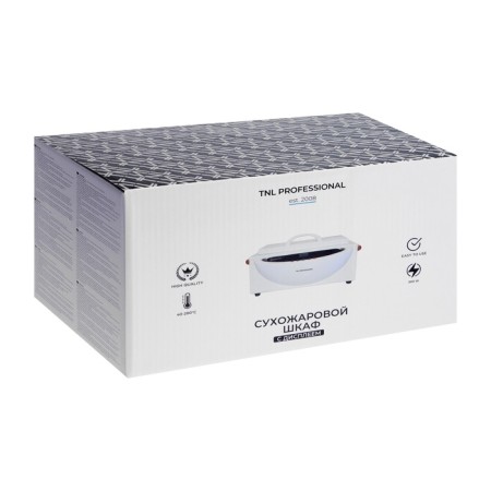 Sukhozhozhar cabinet TNL Professional 363001, 300 W, 0-220 ° C, 2 l, timer, display, white-10