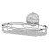 Red-cutting shelf, width 22 cm, chrome
