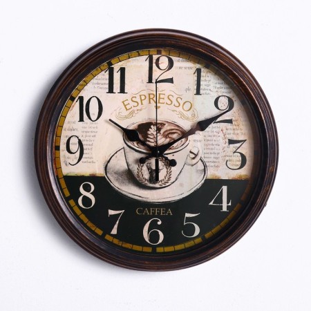 Watch Wall Espresso Caffea, D-35 cm