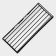 Shelf on Velcro Dolyan, 26.5 × 11 × 5 cm, black color