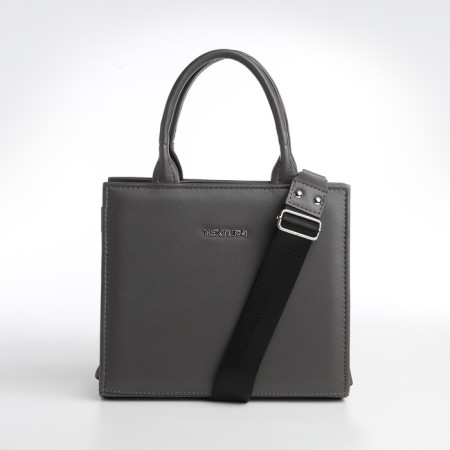 Female bag Textura, tout, medium size, color gray-3