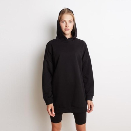 Hudy female minku: Casual Collection Black color, rr 50-52