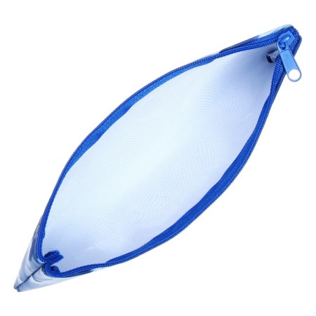 Penal soft, 1 compartment 75 x 195 mm, flat, Hatber, "Titans attack" Blue NPK_64192-3