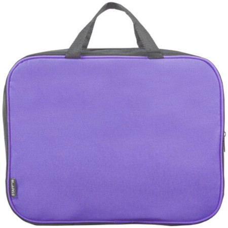 Lightning folder with handles Staff EVERYAYDAY, A4, width 80 mm, polyester, lilac, 270741-1