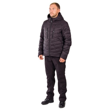 Jacket with a hood Grayling "Ontario", nylon, graphite, rn 44-46 Height 170-176-3
