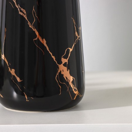 Savanna Lightning liquid soap dispenser, 350 ml, black color-1