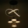 Lamp 1636/5 LED 130W 3000-6000K Black 41x45x114 cm Bayerlux