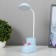 Table lamp "Boat of Elk" LED 3 modes 3W USB Organizer Blue 8x11x31 cm Risalux