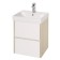 Tumbing under the Aquaton sink "Scandil 45", white color, oak Verona