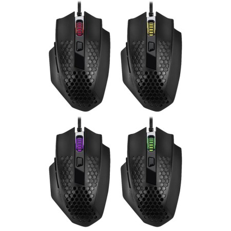 Redragon Bomber, game, wired, backlight, 12400 dpi, USB, black-1