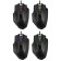 Redragon Bomber, game, wired, backlight, 12400 dpi, USB, black