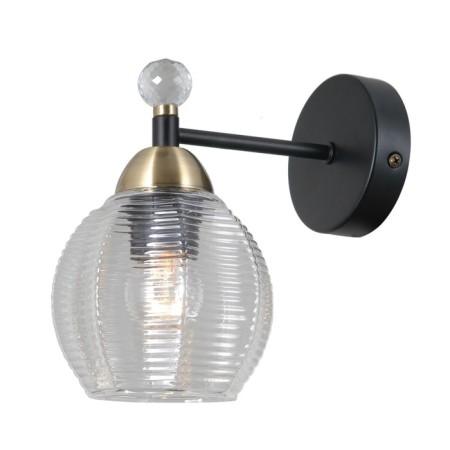 Bra Gerhort G11090/1WMBK+BRS CL, 1x40W, E27, 20x13x20 cm, bronze color-1