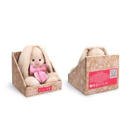 Soft toy "Bunny mi in a blue hat", 15 cm-3