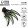 Wooden weapons, children's souvenir "khaki", cerambit - shuriken, 12 x 3.2 x 2.4 cm