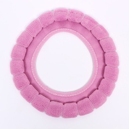 Soft cover on the lid and seat of the toilet (pink)-3