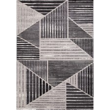 Rectangular carpet EFOR ECLIPSE, size 80x150 cm, color White/White