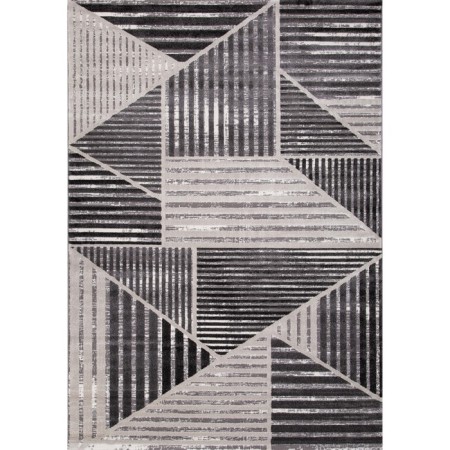 Rectangular carpet EFOR ECLIPSE, size 80x150 cm, color White/White