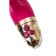 Vibrator Mystim Hop Hop Bob, 16.5 cm, silicone, burgundy color
