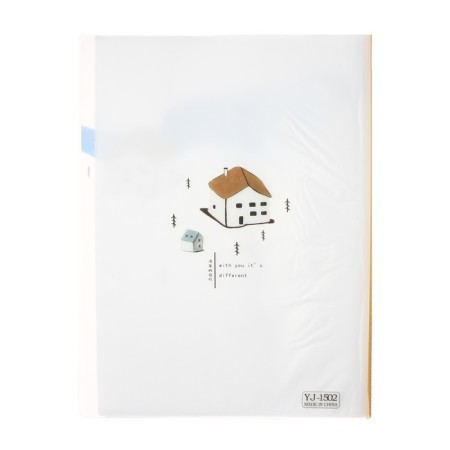 A4 folder format, with 30 transparent files "river", mix-8
