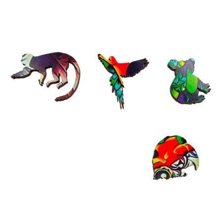 Figure puzzle "Parrot"-2