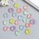 Beads for creativity Plastic "Transferred rose" set 30 grams mix 1.9x1.9x0.7 cm