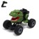 Radio -controlled jeep dino, light and sound, smoke, works from the battery, the color is green