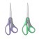 Scissors Erichkrause Comfort, 18 cm, handles with anti -slip rubber inserts, mix