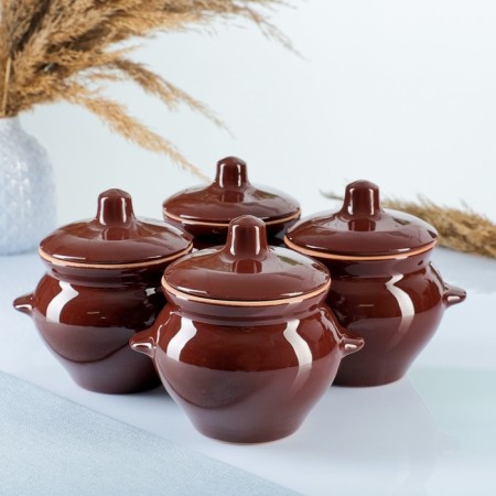 Set of pots No. 5 with handles 4x0.5l, standard