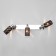 FENTE lamp, 3x40W E14, black color