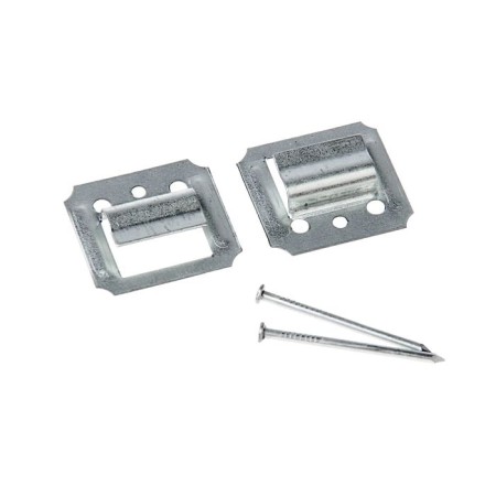 Klyimer Tundra, No. 3,5, galvanized, with nails, 100 pcs