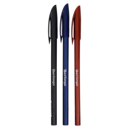 Ballic handle 0.7 mm, metallic, blue ink-4