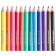 Colored pencils in a tube, 12 colors, trihedral, puppy patrol