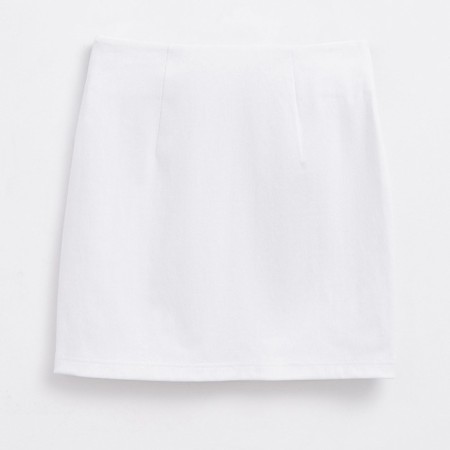 Women's skirt Rosa, size s, color White