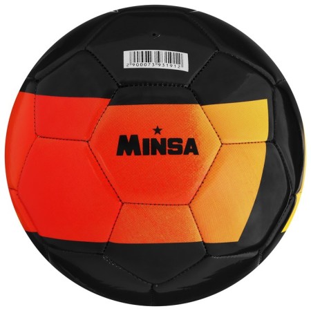 Ball football minsa, PU, ​​machine stitching, 32 panels, p. 5-5