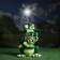 Garden Light "Frog with a lantern" 50cm