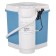 Washing machine "Oka - 50m", 2.5 kg, white -white