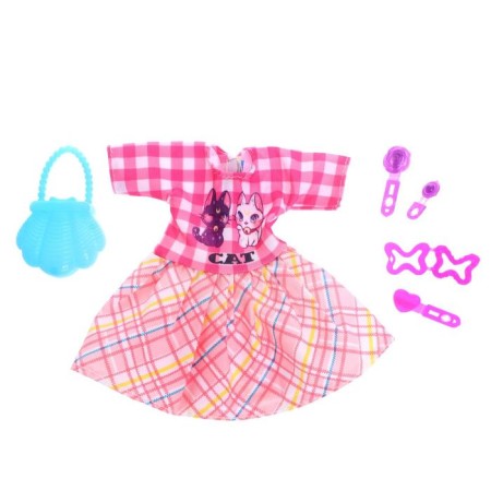 Classic "Christina" doll with clothes, with accessories-1