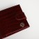 Men's purse on the button, Textura, a map for cards, coins, burgundy color
