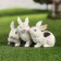 Garden figure "Zaychat Trio" 26x15cm