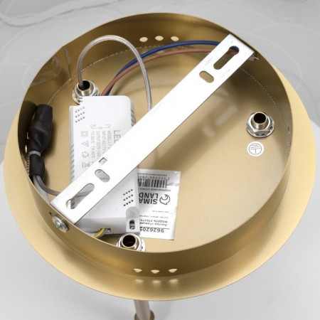 Causte "Grace" LED 48W 3000-6000K gold 50x50x7-150cMMsm-9