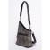 Cross-Body Bag, eco-leather, Ludor black, 21x6x25 cm